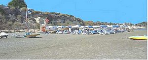 Part of Pervolia Beach